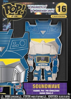 Transformers Enamel Pin Soundwave